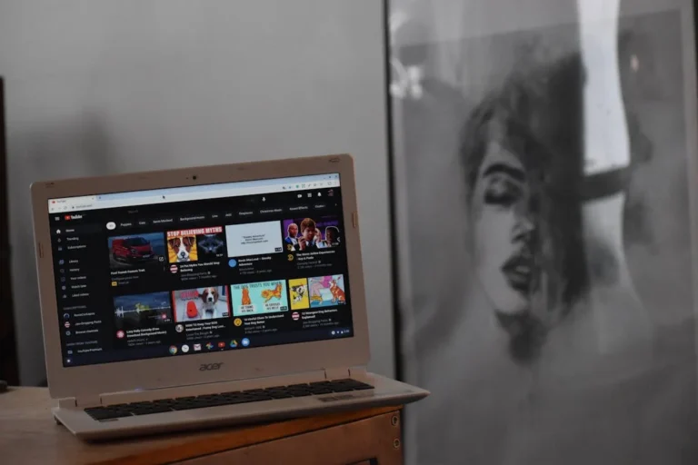 website with poster